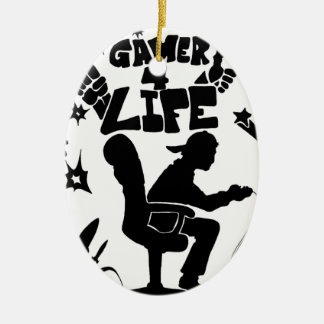 Gamer 4 Life Keramikornament