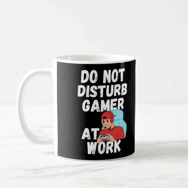 Gamer am Arbeitsplatz nicht misstrauen Kaffeetasse (Links)
