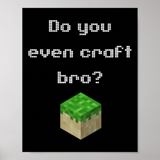 Gamer Atoll Video Game - Sie können sogar Floß Bro Poster (Vorne)