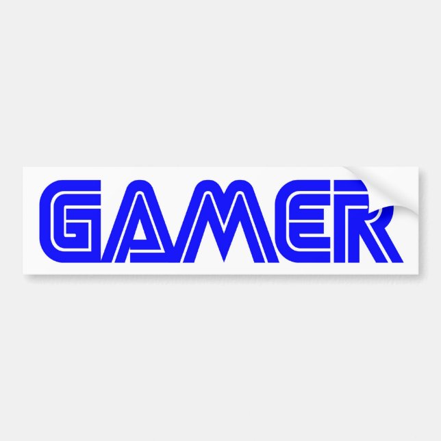 Gamer-Autoaufkleber Autoaufkleber (Vorne)