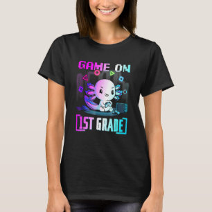 Gamer Axolotl Lover Niedlich Axolotl Gaming Video  T-Shirt