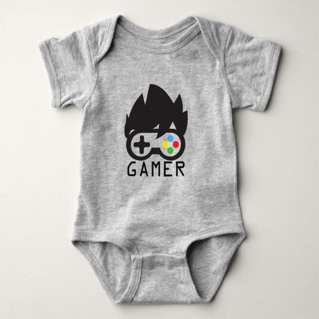 Gamer Baby Strampler (Vorderseite)