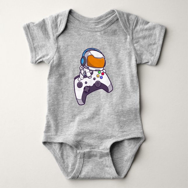 Gamer Baby Strampler (Vorderseite)