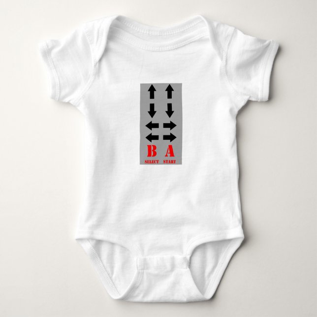 Gamer Baby Strampler (Vorderseite)