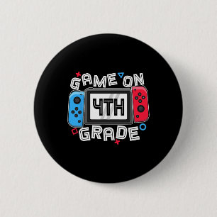 Gamer Back to School Fun Game auf 4. Klasse Kids B Button