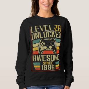 Gamer Birthday 26 Men Women Gaming Phantastisch se Sweatshirt