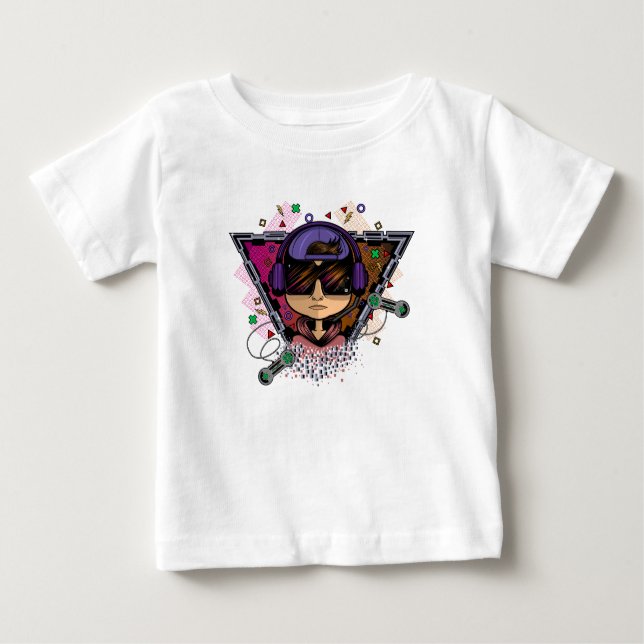 Gamer Boy Baby T-shirt (Vorderseite)