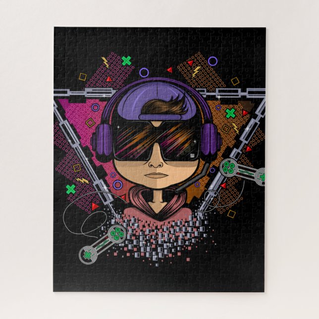 Gamer Boy Puzzle (Vertikal)