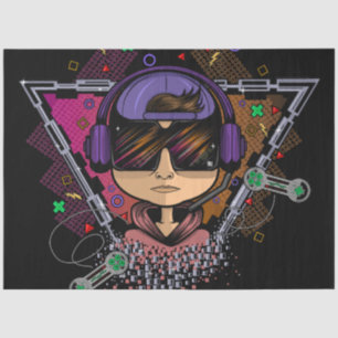 Gamer Boy Seidenpapier