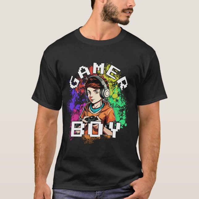 Gamer Boy T - Shirt (Vorderseite)