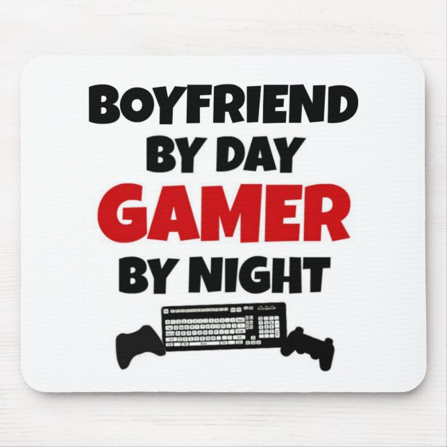 Gamer Boyfriend Mousepad (Vorne)
