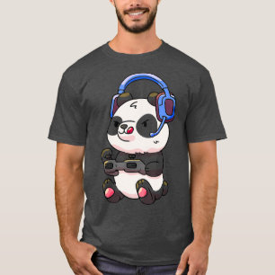 Gamer Boys Gaming Funny Panda gibt Kindern Tee