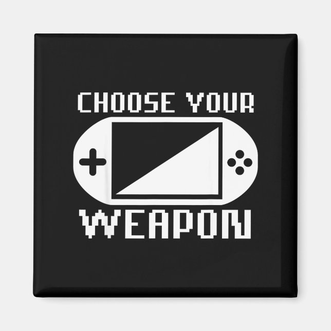 Gamer , Boys Men Women Video Gaming Is My Therapy  Magnet (Vorne)