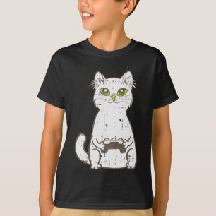 Gamer Cat Video Game Controller Niedlich Gaming Ge T-Shirt