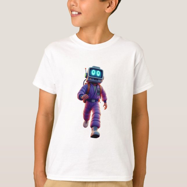 Gamer-Charakter T-Shirt (Vorderseite)
