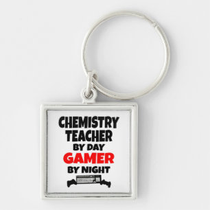 Gamer Chemistry Teacher Schlüsselanhänger