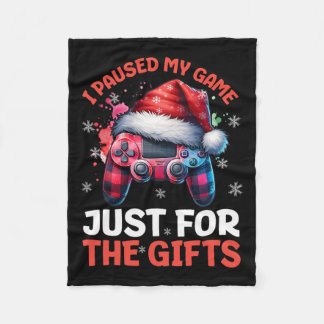 Gamer Christmas Gaming Xmas Video Games Boys Chris Fleecedecke