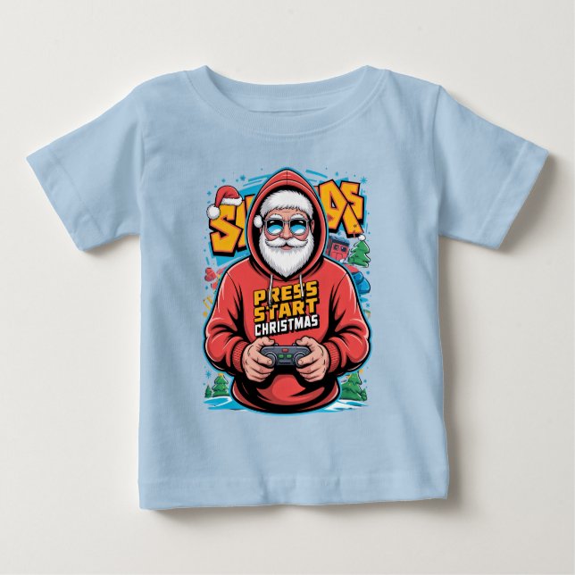 Gamer Christmas Gifts for Console Lovers Baby T-shirt (Vorderseite)