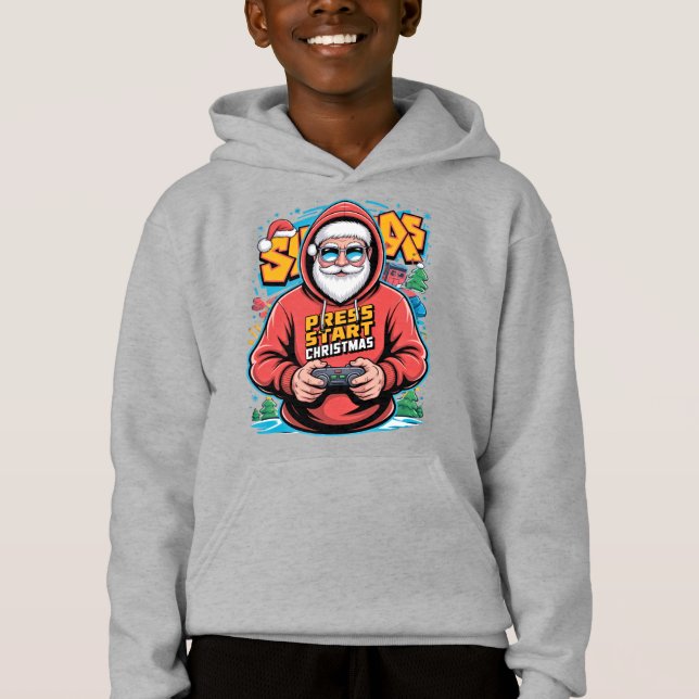 Gamer Christmas Gifts for Console Lovers Hoodie (Vorderseite)