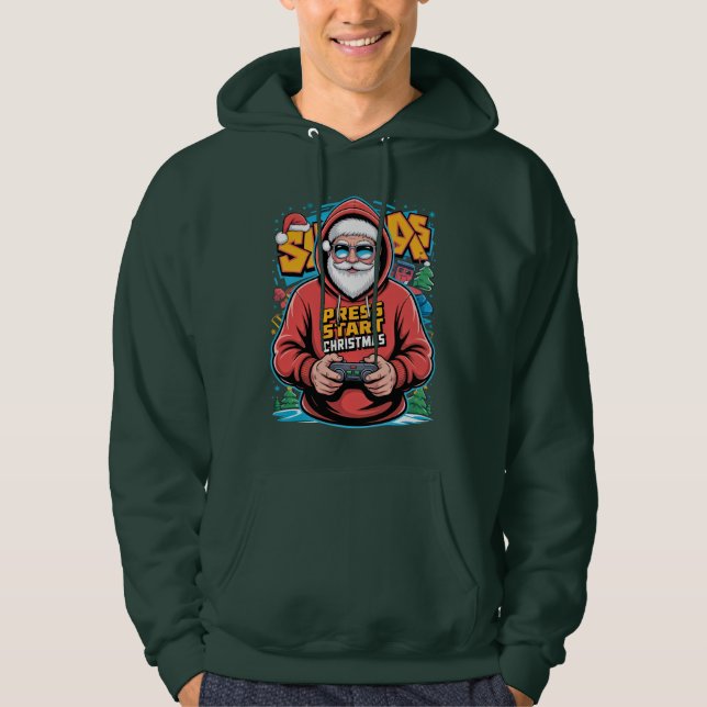 Gamer Christmas Gifts for Console Lovers Hoodie (Vorderseite)