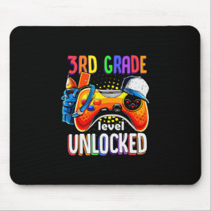 Gamer Ck To School Gamepad 3. dritte Klassenstufe Mousepad