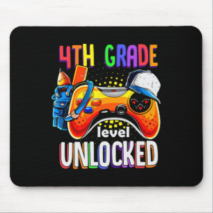 Gamer Ck To School Gamepad 4. Vierte Klassenstufe  Mousepad
