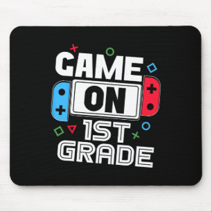 Gamer Ck Zur Schule Lustiges Spiel 1. Klasse Kinde Mousepad