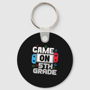 Gamer Ck Zur Schule Lustiges Spiel 5. Klasse Kinde Schlüsselanhänger