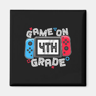 Gamer Ck Zur Schule Lustiges Spiel Für 4. Klasse K Magnet