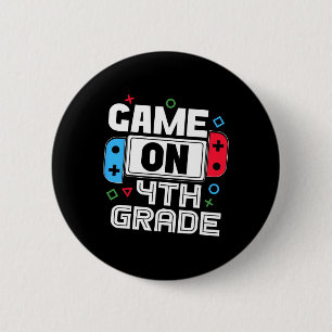 Gamer Ck Zur Schule Lustiges Spiel Für Kids 4. Kla Button