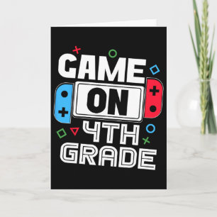 Gamer Ck Zur Schule Lustiges Spiel Für Kids 4. Kla Karte