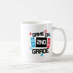 Gamer Ck Zur Schule Shirt Junge Game On Zweite 2. Kaffeetasse