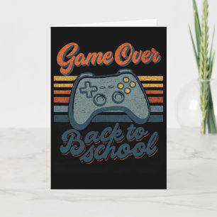 Gamer Ck Zurück Zur Schule Kinder Lehrer Game Over Karte