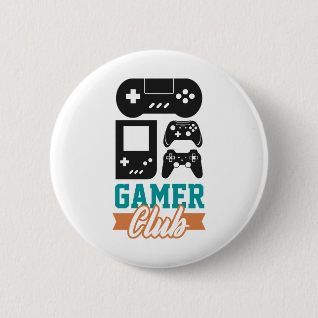Gamer Club Button (Vorderseite)