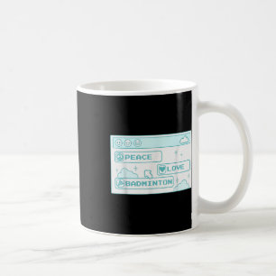 Gamer Computer Geek PC Nerd Cool Peace Liebe Badmi Kaffeetasse