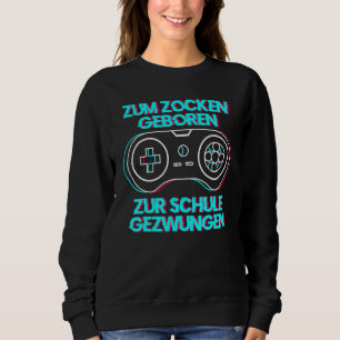 Gamer Console Gamer Nerd Videospiel Sweatshirt