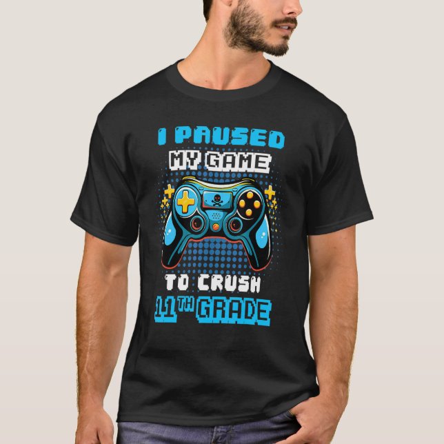 Gamer Console habe ich mein Spiel unterbrochen, um T-Shirt (Vorderseite)