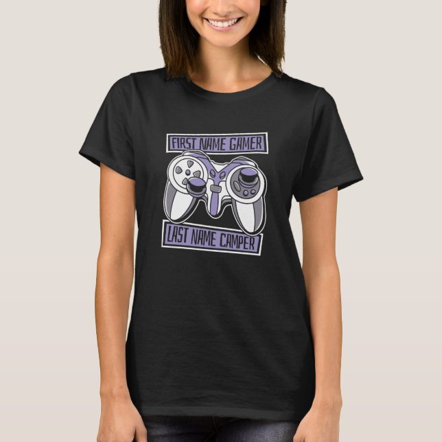 Gamer-Controller-Gamer-Videospiele 2 T-Shirt (Vorderseite)