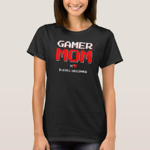 Gamer Couple Junge Mutter Gamer Mama First Baby An T-Shirt