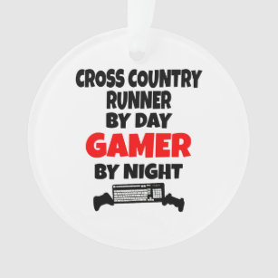 Gamer-Cross Country-Läufer Ornament