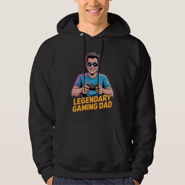 Gamer dad tshirt Legendary Gamer Dad (Vorderseite)