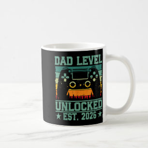 Gamer Daddy Vater Level Unlocks Est 2026 Bald Kaffeetasse