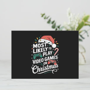 Gamer, der am wahrscheinlichsten an Weihnachten Vi