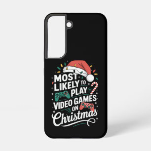Gamer, der am wahrscheinlichsten an Weihnachten Vi Samsung Galaxy Hülle