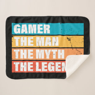 Gamer. Der Mann. Der Mythos. Die Legende. Sherpadecke