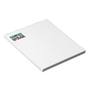 Gamer Die nie... Notizblock