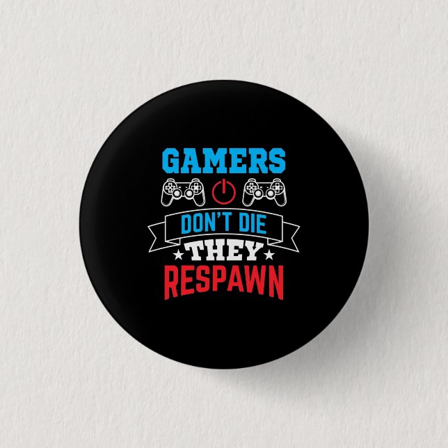 Gamer, die sie wiederpaarten button (Vorderseite)