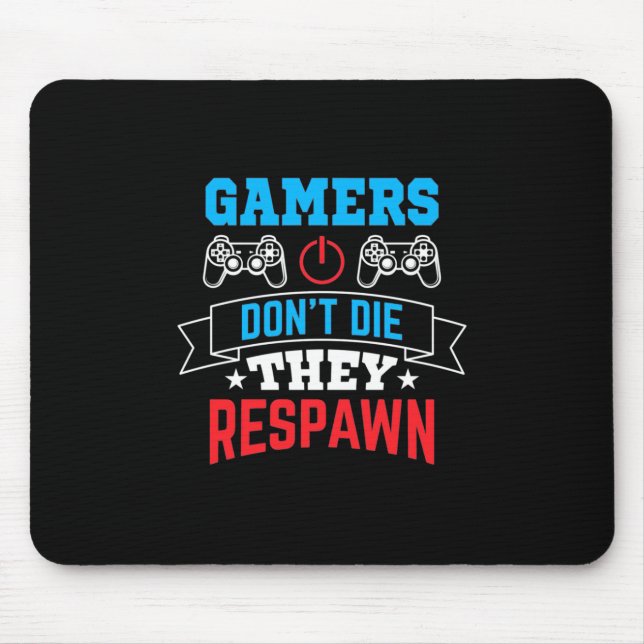 Gamer, die sie wiederpaarten mousepad (Vorne)