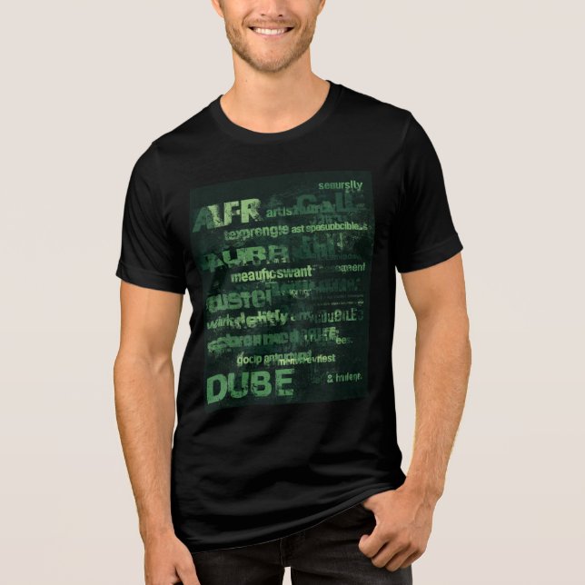 Gamer Dube T-shirt Tri-Blend Shirt (Vorderseite)