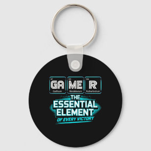 Gamer-Element Periodensystem Chemie Wissenschaft P Schlüsselanhänger